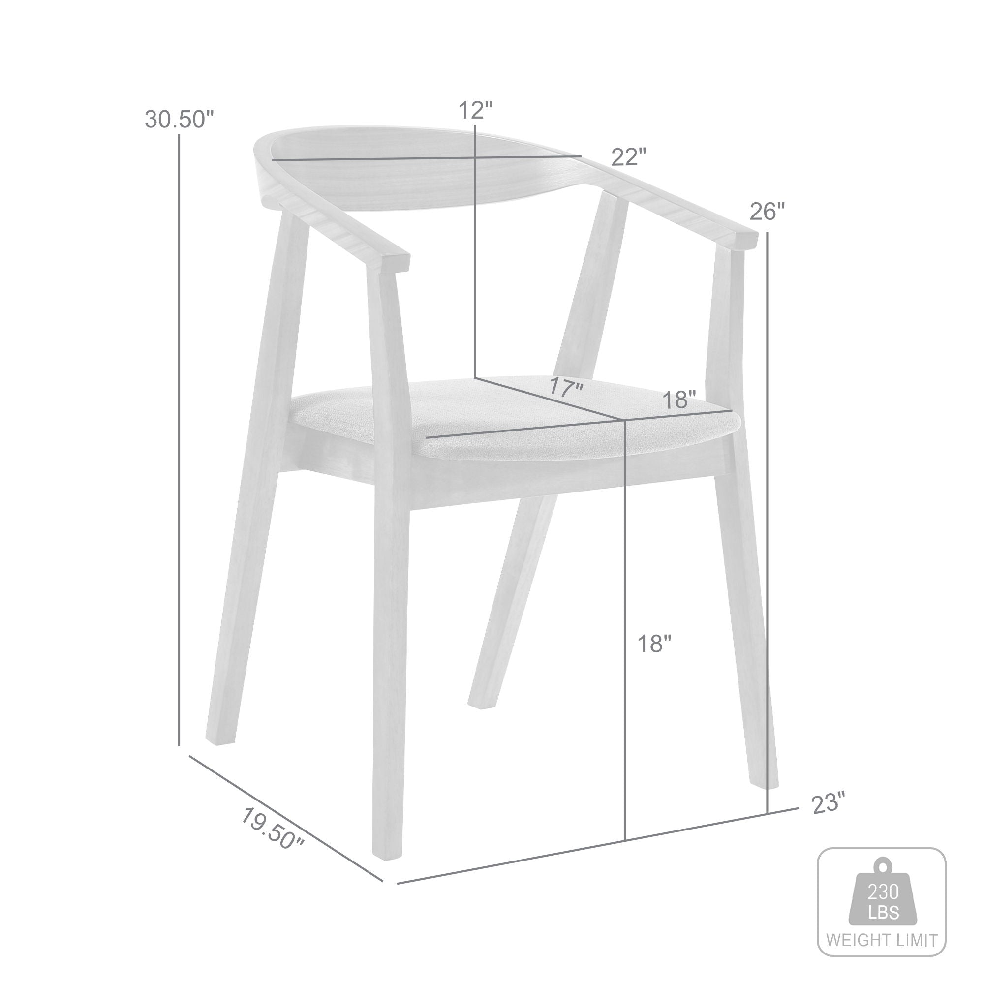 Santana - Wood Dining Chair