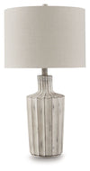 Imre - Poly Table Lamp - Distressed Brown