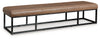 Joston - Accent Bench - Caramel