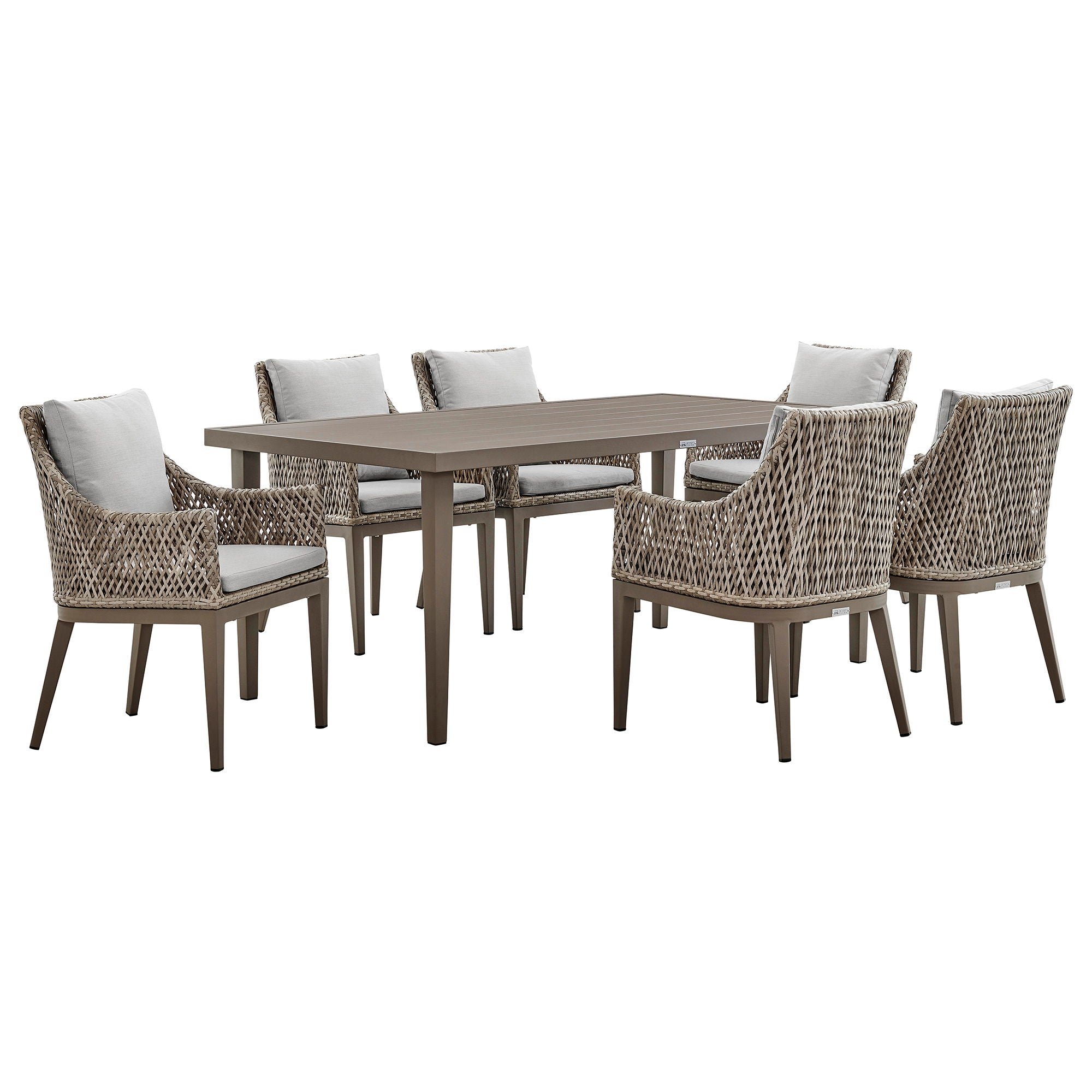 Silvana - Aluminum Outdoor Dining Set