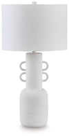 Perringhill - Metal Table Lamp - Distressed White