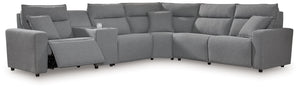 ModMax II - Salt And Pepper - Reclining Sectional