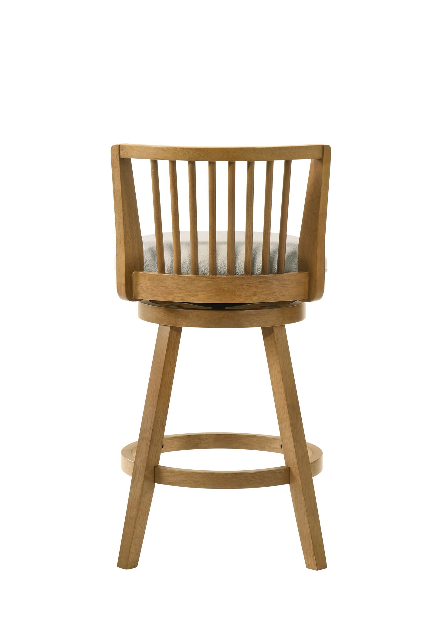 Harper - 26" Amber Glow Counter Height Rubberwood Swivel Barstool