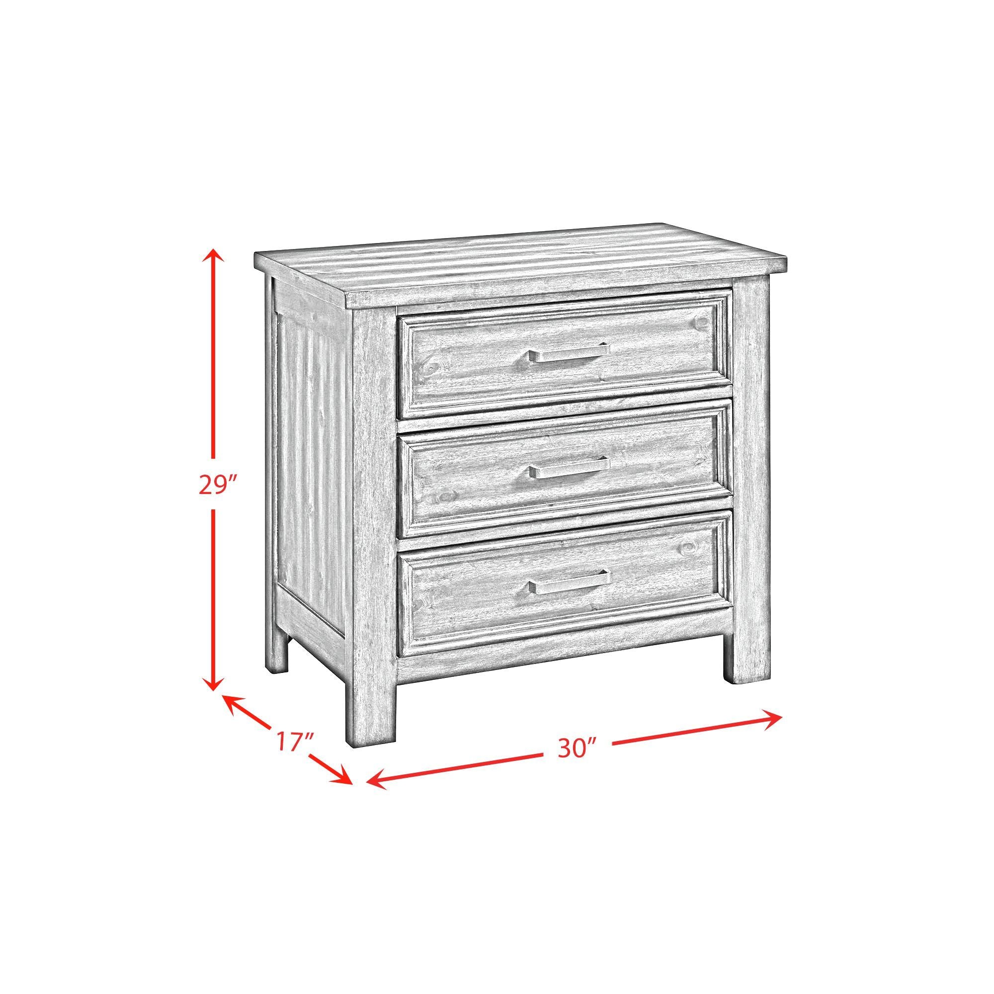 Sullivan - 3-Drawer Nightstand