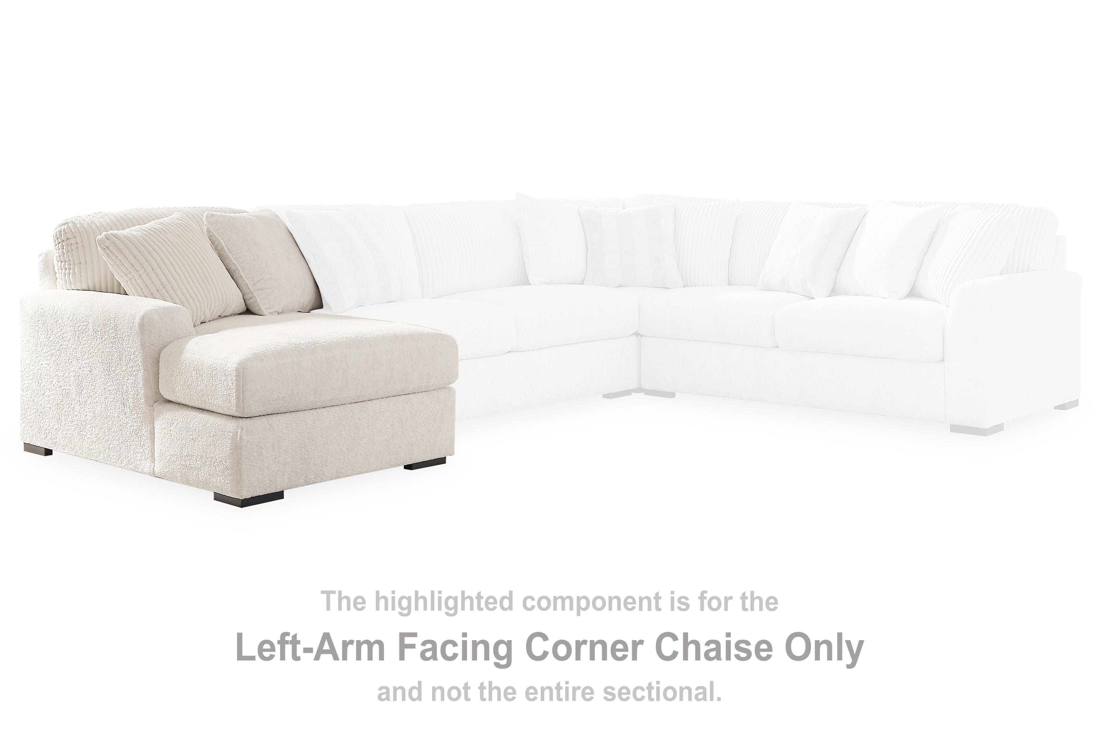 Chessington - Laf Corner Chaise - Ivory