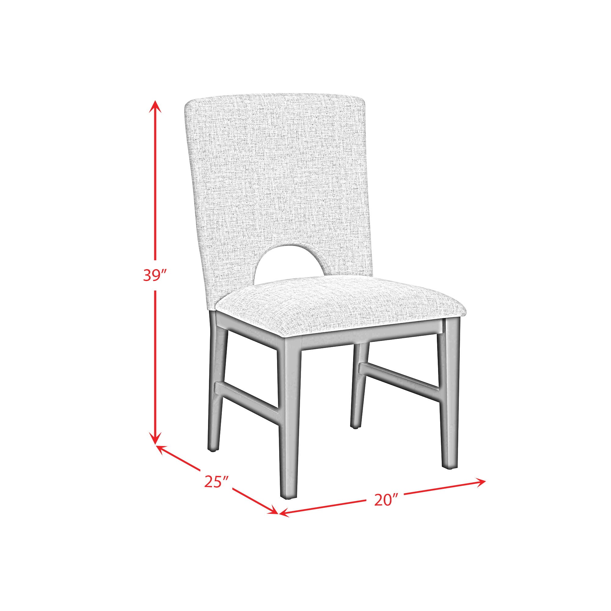 Oregon - 5 Piece Standard Height Dining Set (Round Table And Four Chairs)