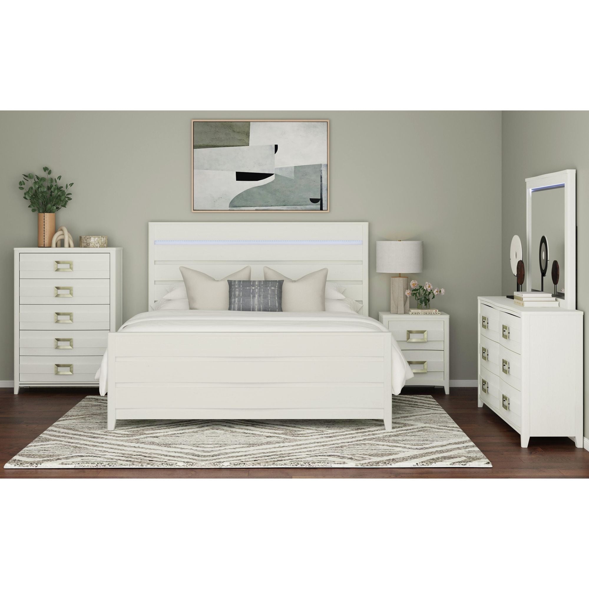 Tobias - Bed With LED