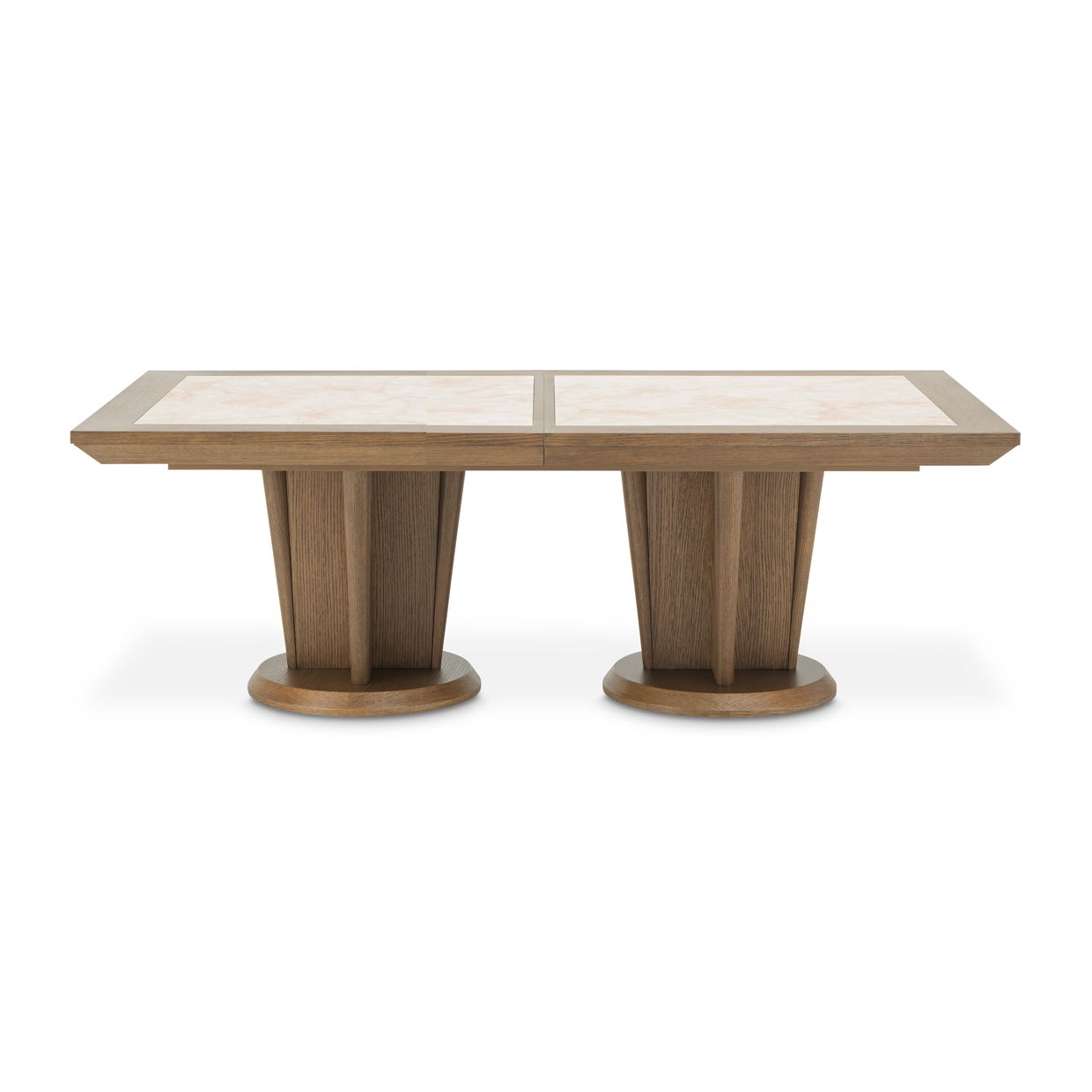 Portrait - Wide Rectangular Dining Table - Sienna Brown