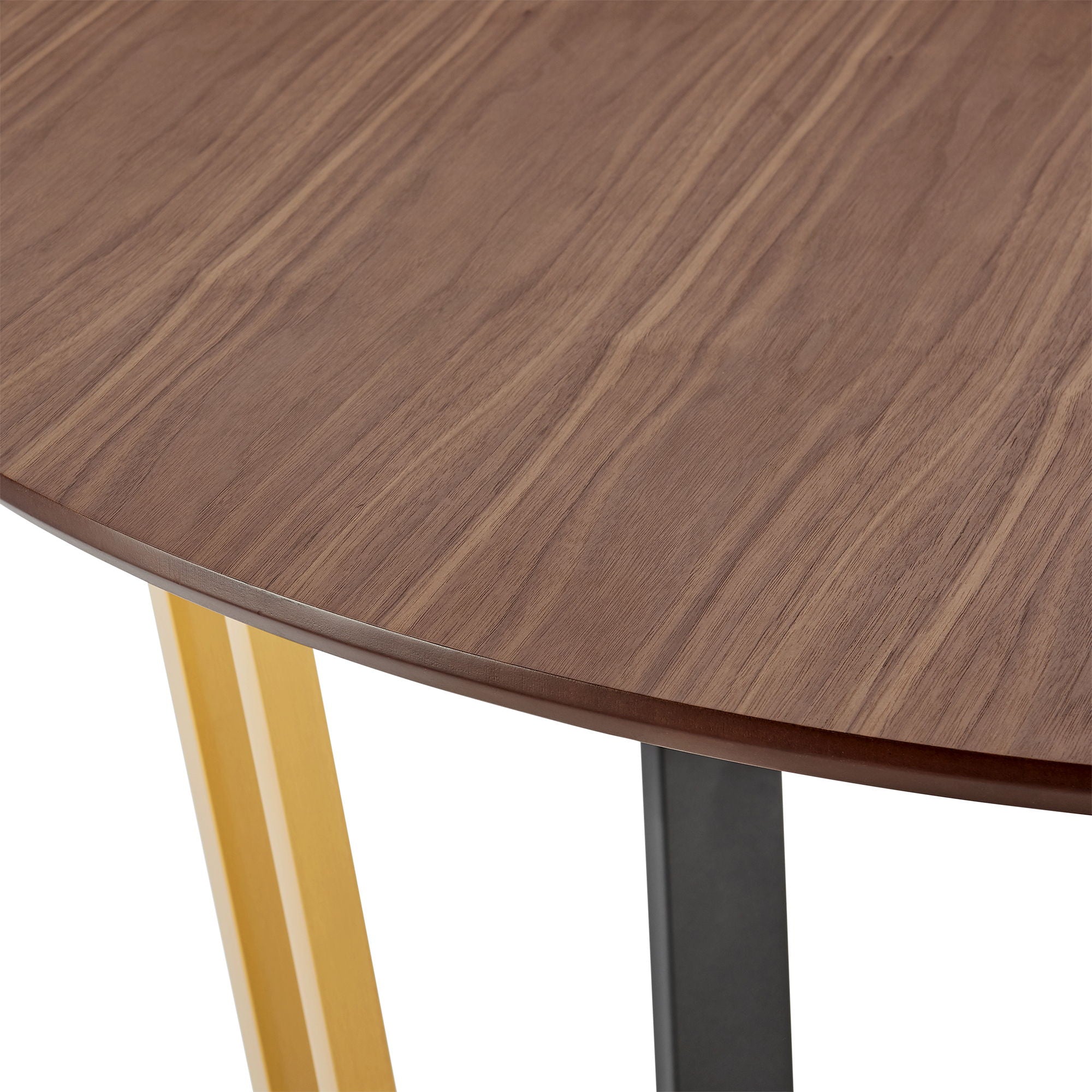 Joana Anastasia - Round Walnut Dining Table Set