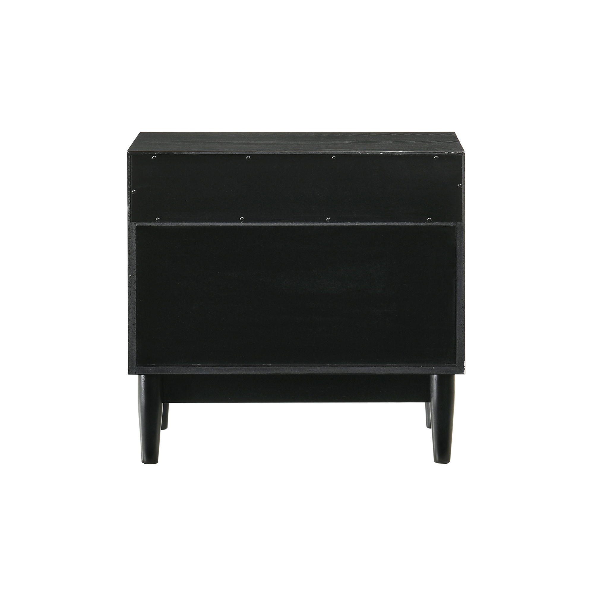 Artemio - 2 Drawer Wooden Nightstand With Shelf