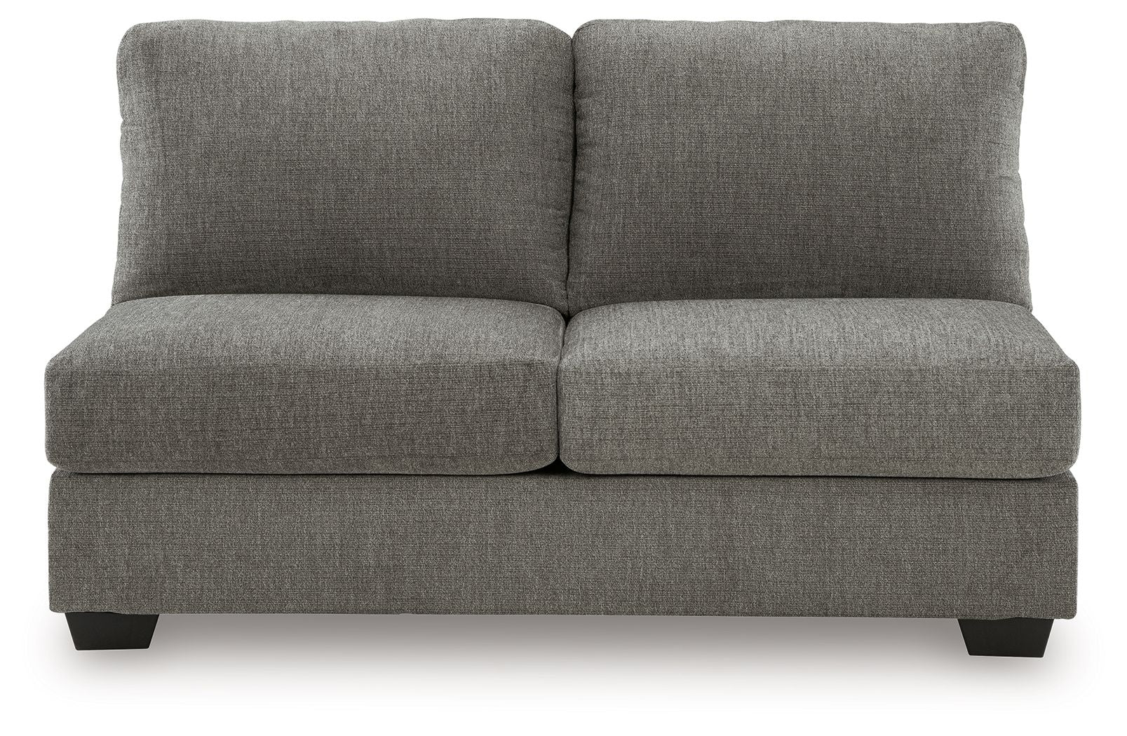 Clarington - Armless Loveseat - Greystone