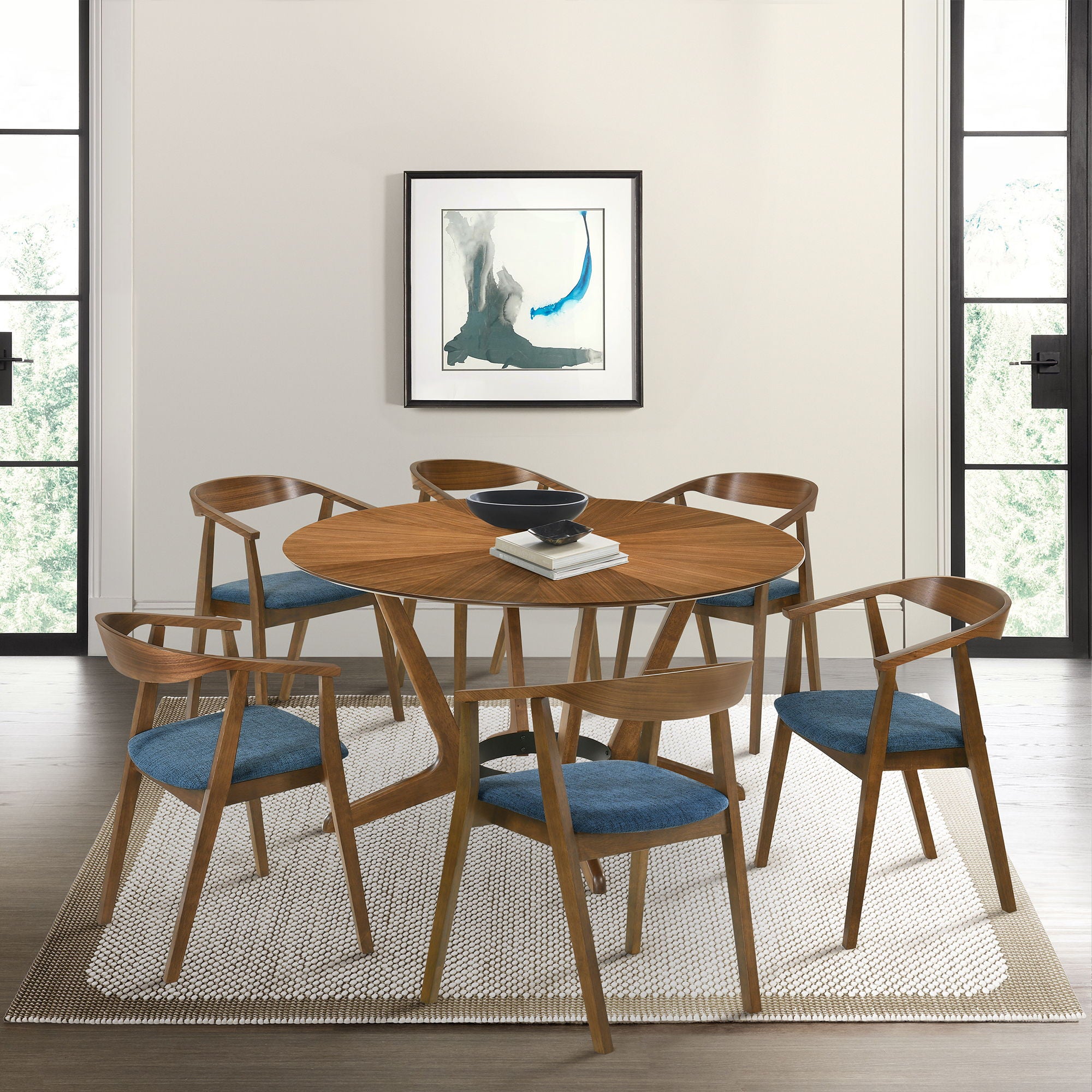 Santana - Round Dining Table Set