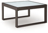 Beachloft - Square Cocktail Table - Black / Gray