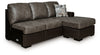 Castille Way - RAF Sofa Chaise - Fossil