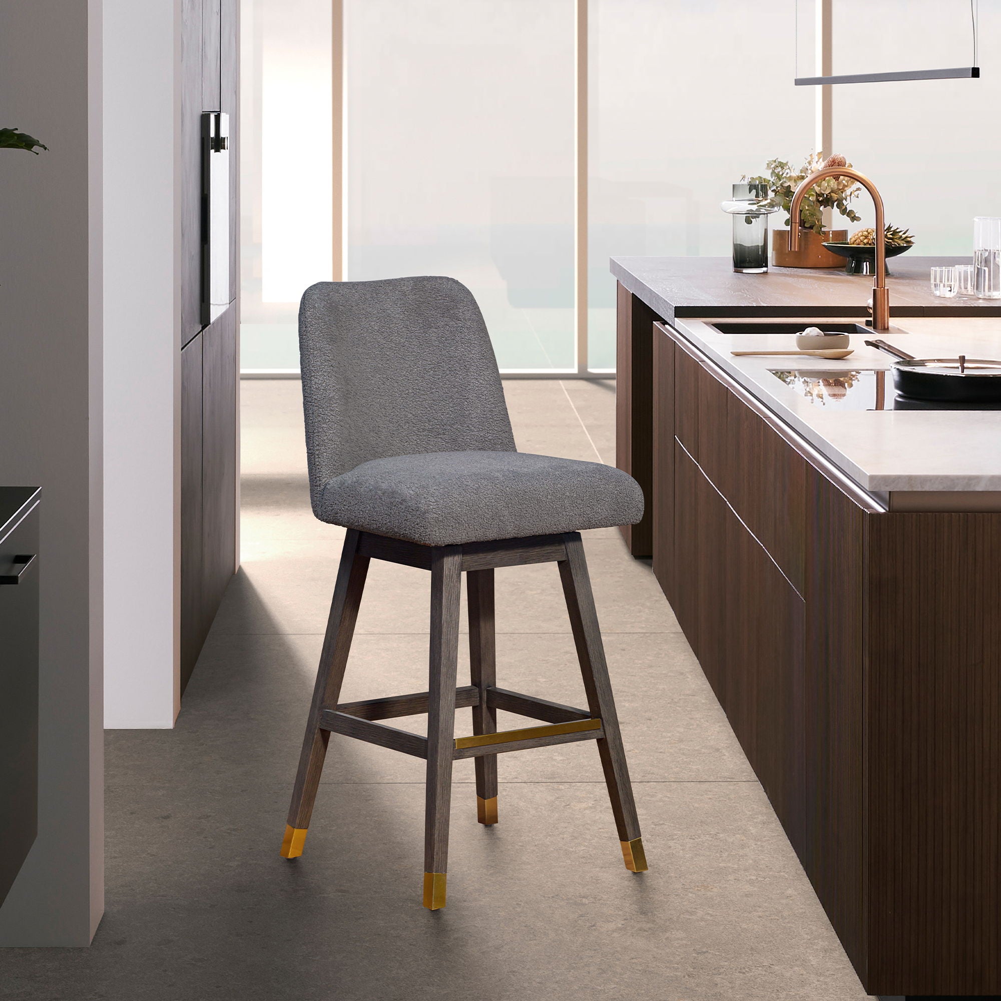 Amalie - Swivel Bar Stool