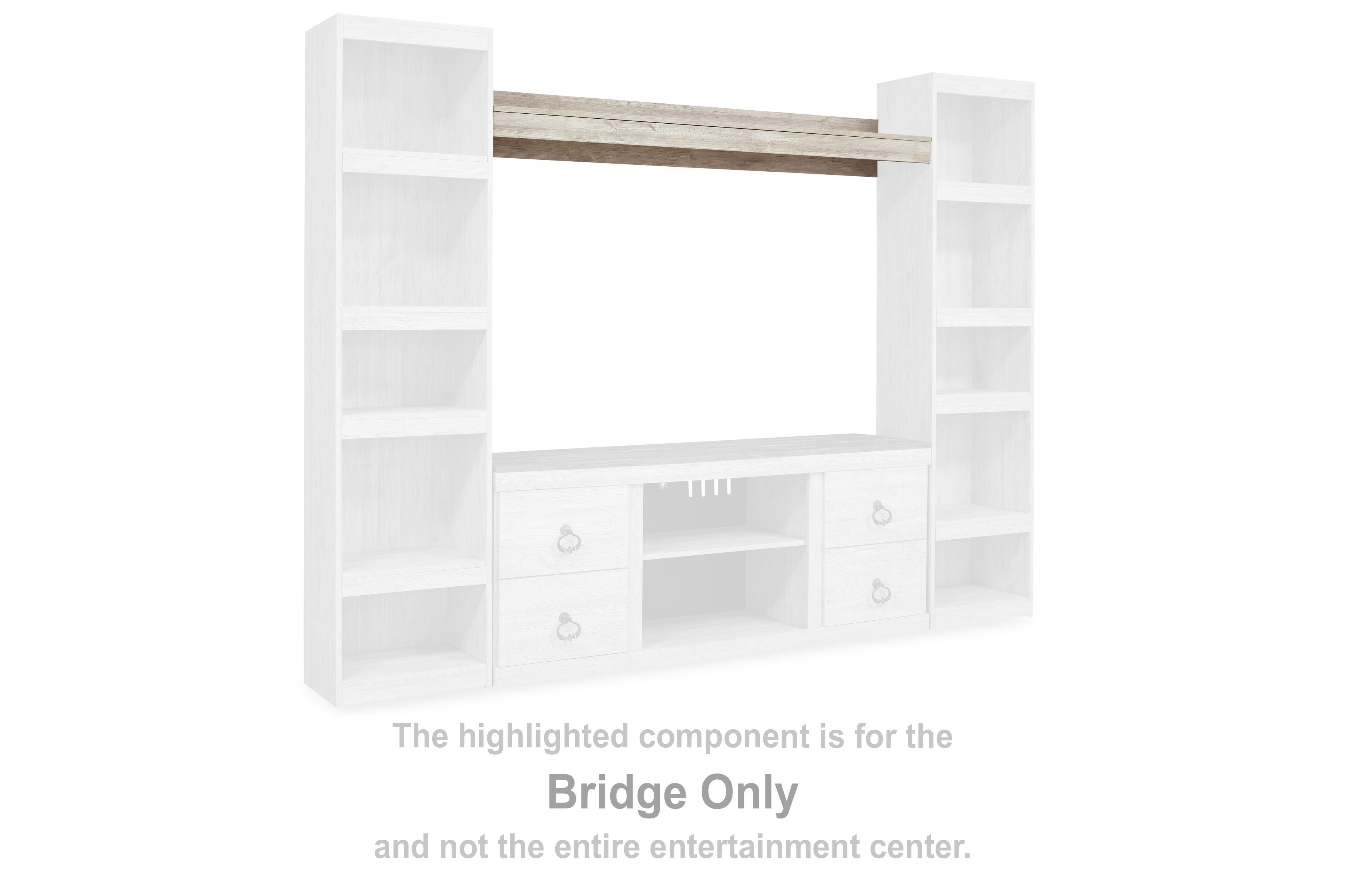 Willowton - Bridge 60” - Whitewash