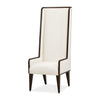 Belmont Place - Desk Chair - White / Dark Brown