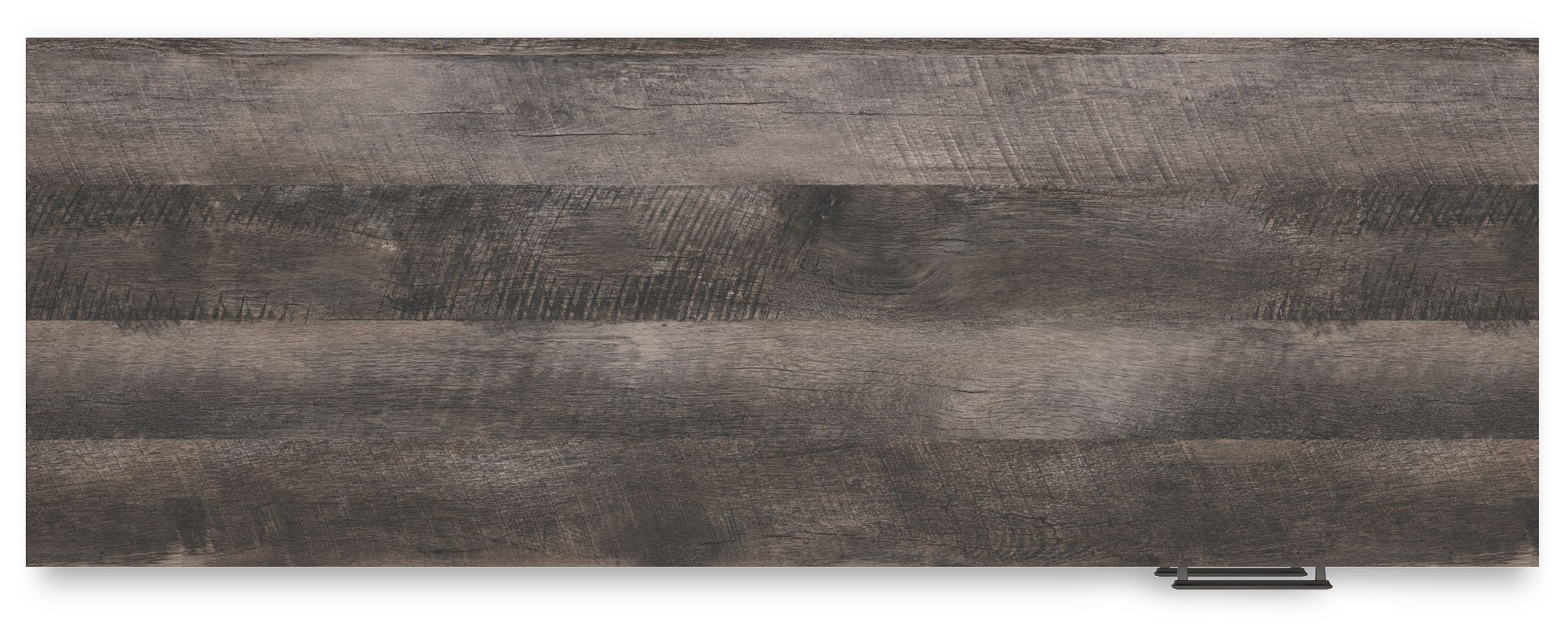 Shawburn - Home Office Desk - White / Dark Charcoal Gray