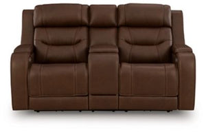 Knightington - Power Reclining Loveseat With Audio Seating