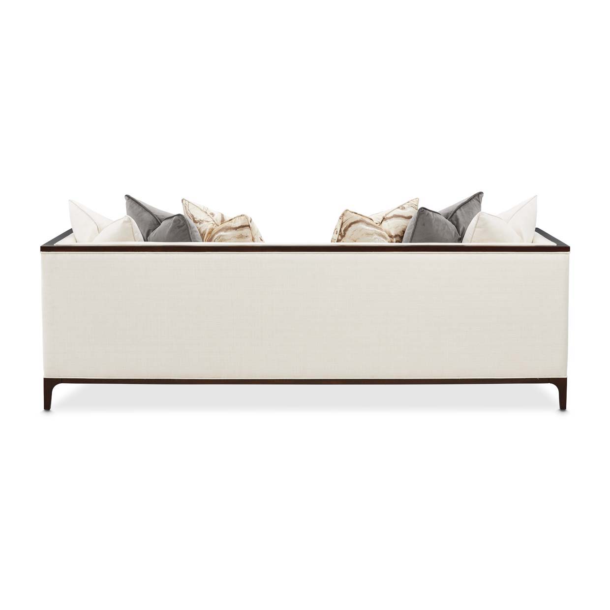 Belmont Place - Sofa - Cream / Espresso
