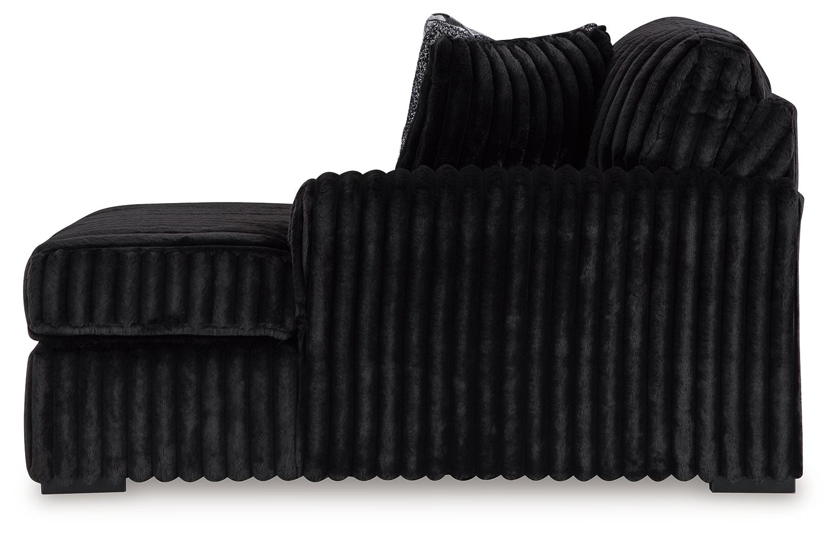 Midnight-Madness - Raf Corner Chaise - Onyx