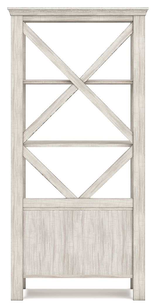 Carynhurst - Large Bookcase - Whitewash