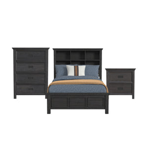 Hampton Kids - Bookcase Bedroom Set