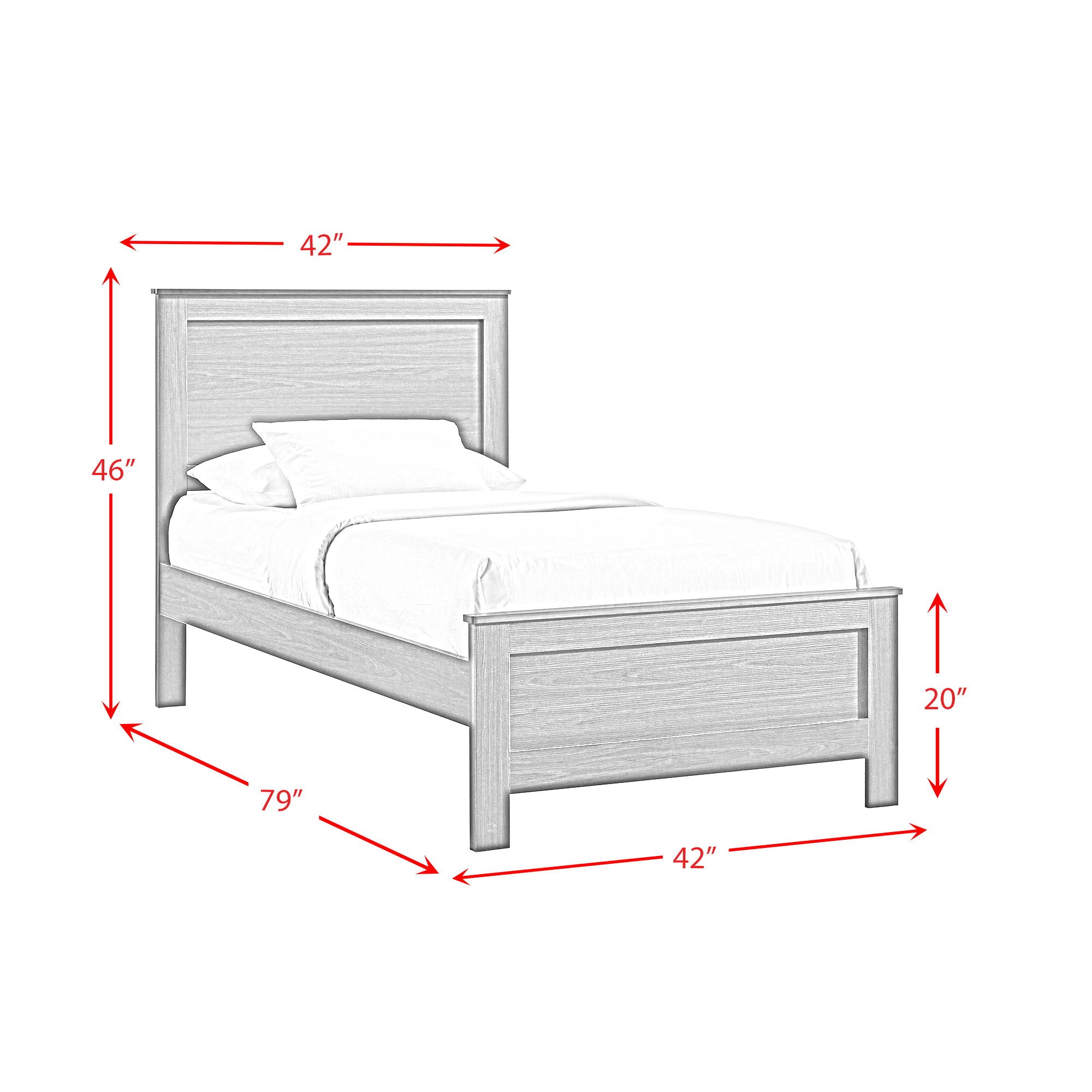 Sami - Youth Panel Bed