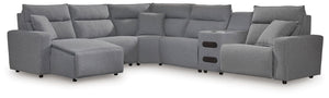 ModMax II - Salt And Pepper - Reclining Sectional