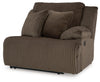 Top Tier - Raf Zero Wall Recliner - Chocolate