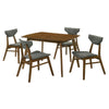 Amaris - Rectangular Dining Set With Upholstered Chairs