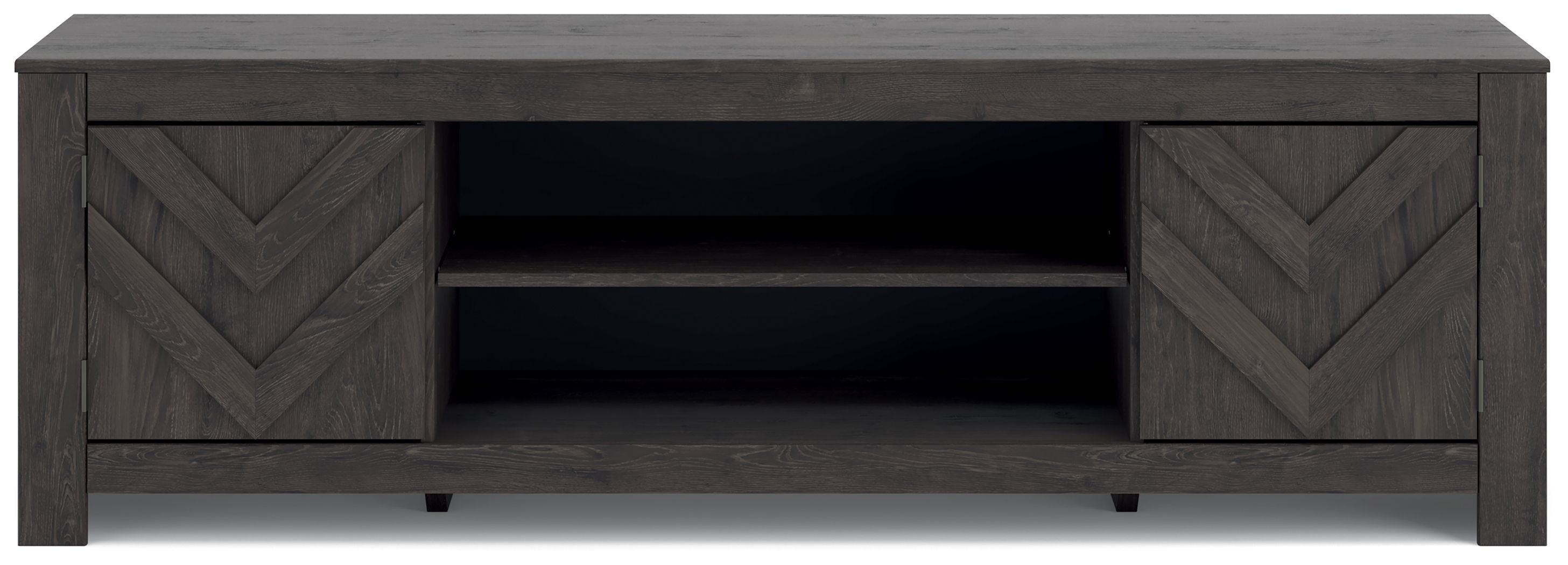 Cayboni - LG TV Stand With Fireplace Option
