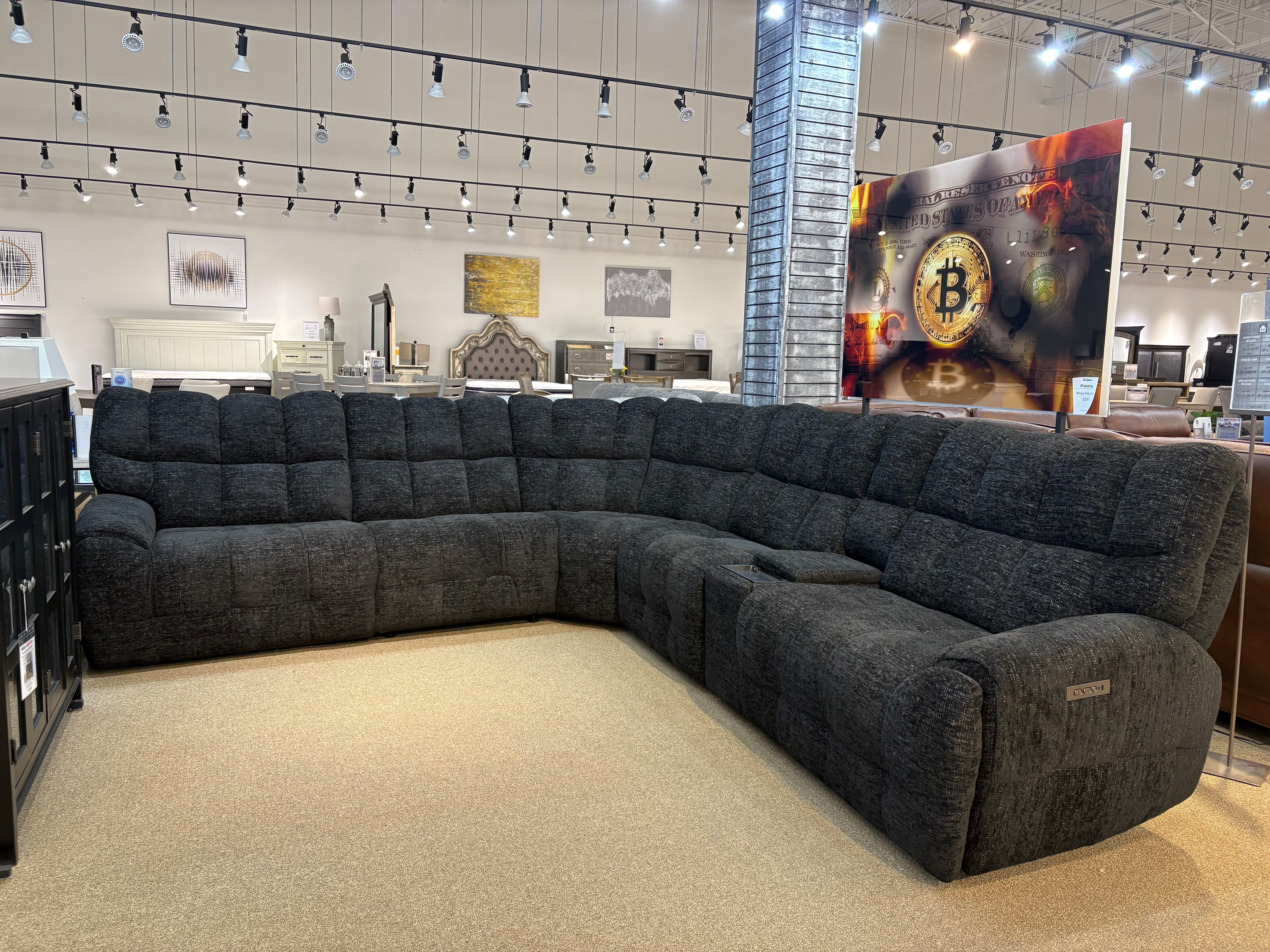 Cheers Power Reclining Sectional
