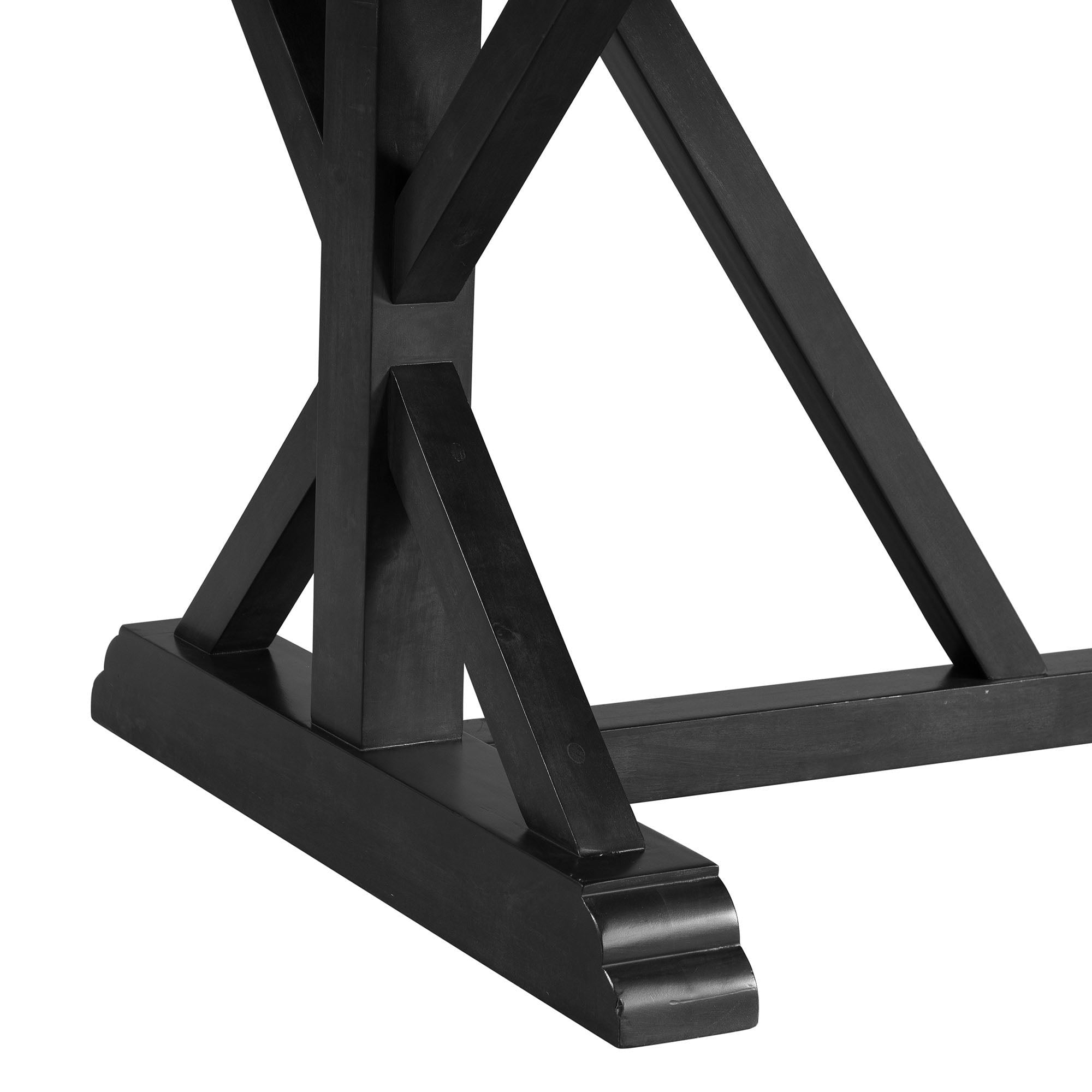 Tuscany - 5 Piece Standard Height Dining Set (Table & Four Chairs) - Charcoal