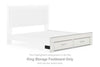 Zuraleus - King Storage Footboard - White