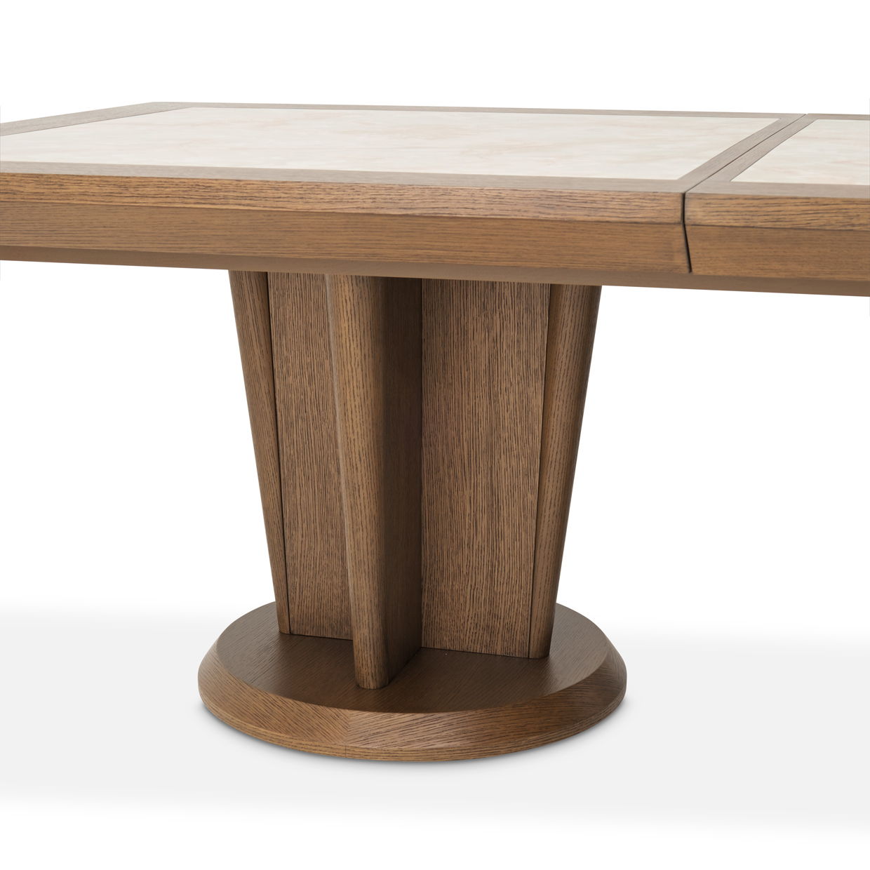 Portrait - Wide Rectangular Dining Table - Sienna Brown