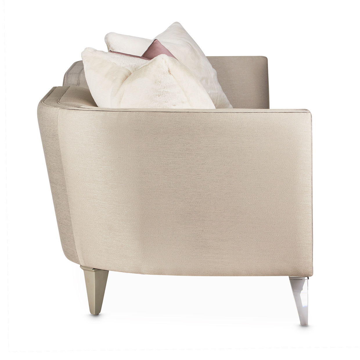 Linea - Sofa - Metallic / Silver Mist