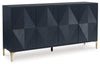 Loirwick - Accent Cabinet - Dark Blue