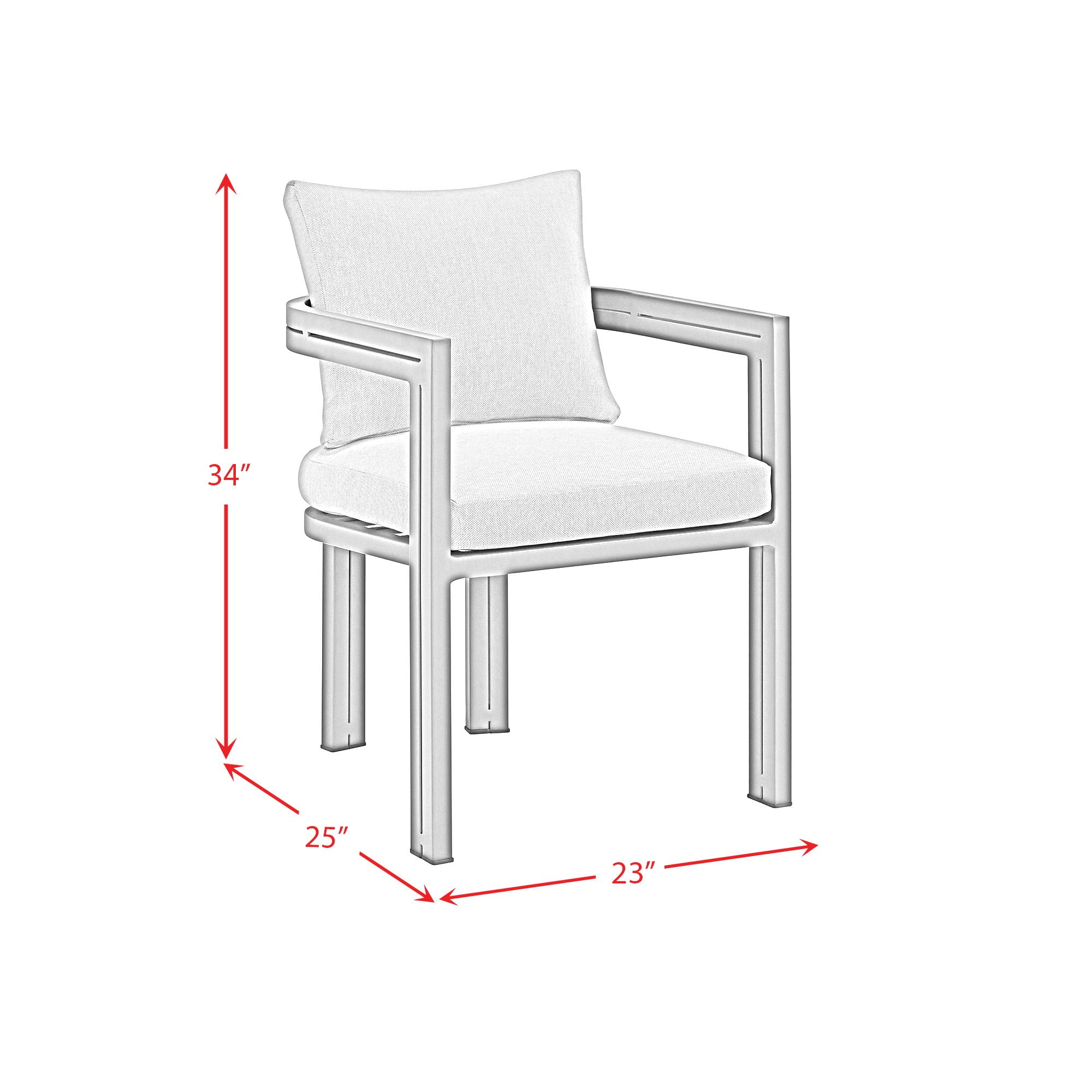 Playa - Dining Chair (Set of 2) - Dark Gray / Beige