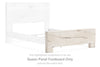 Lawroy - Queen Panel Footboard - Light Natural