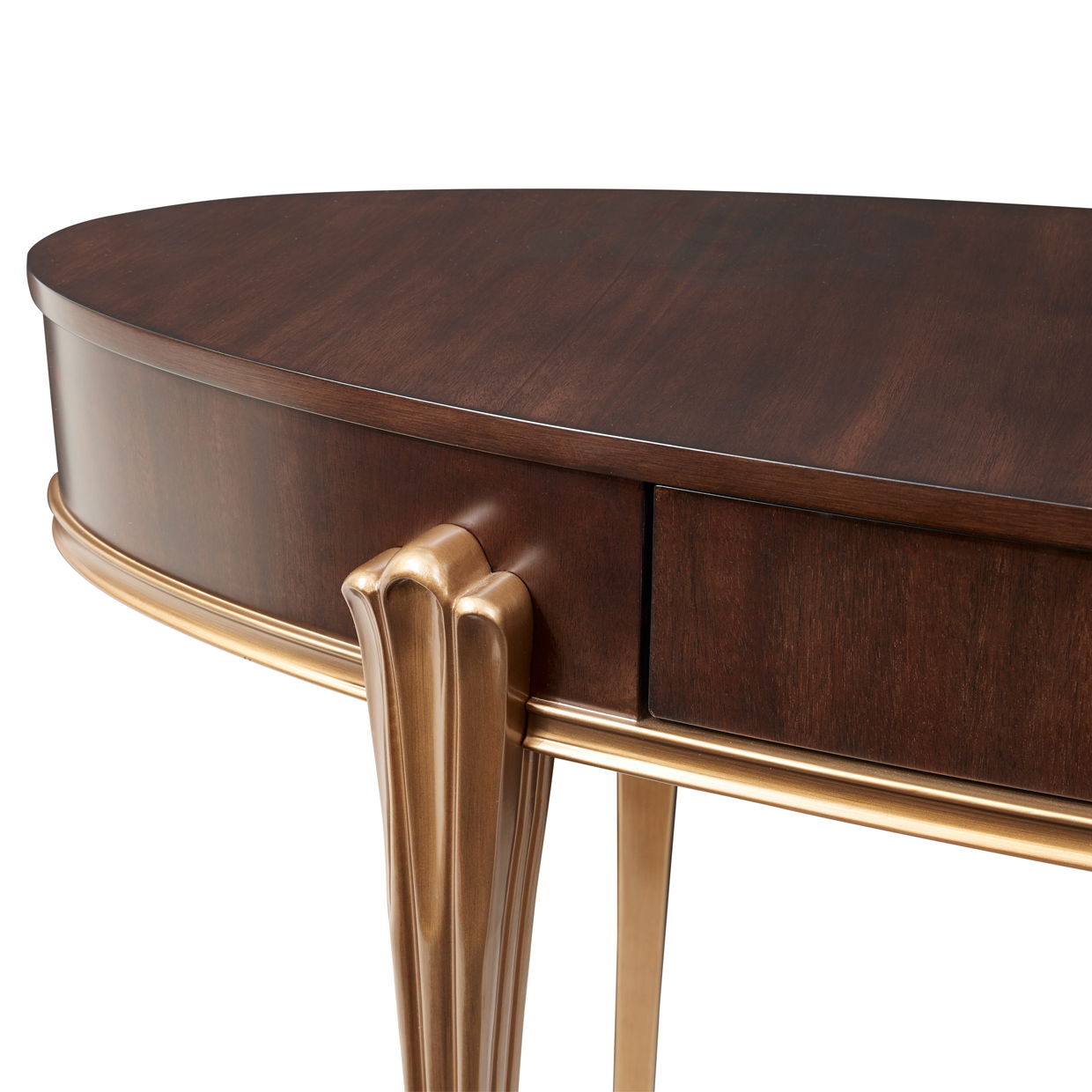 Camellia Field - Wood Vanity Desk