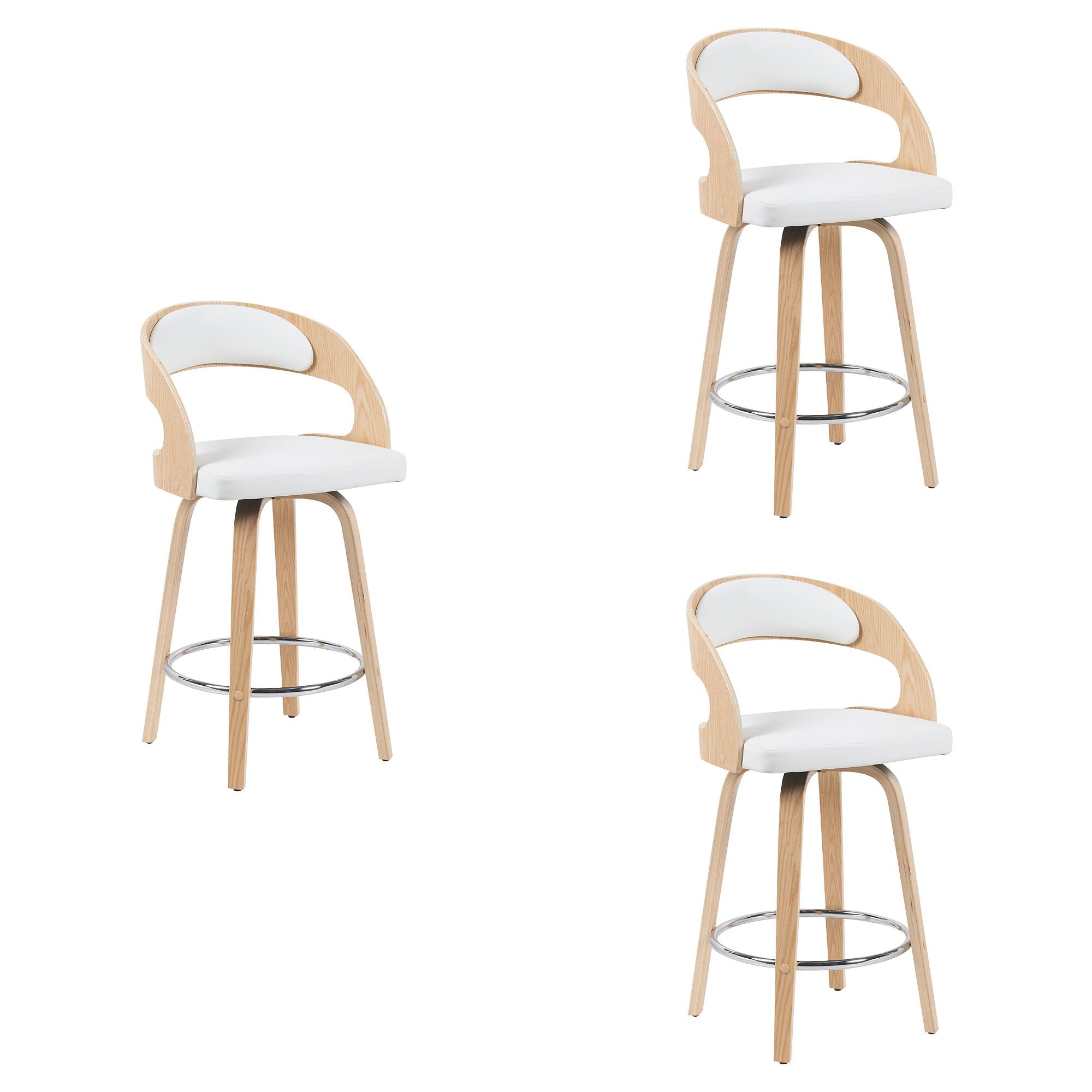 Shelly - 26" Counter Height Swivel Bar Stool