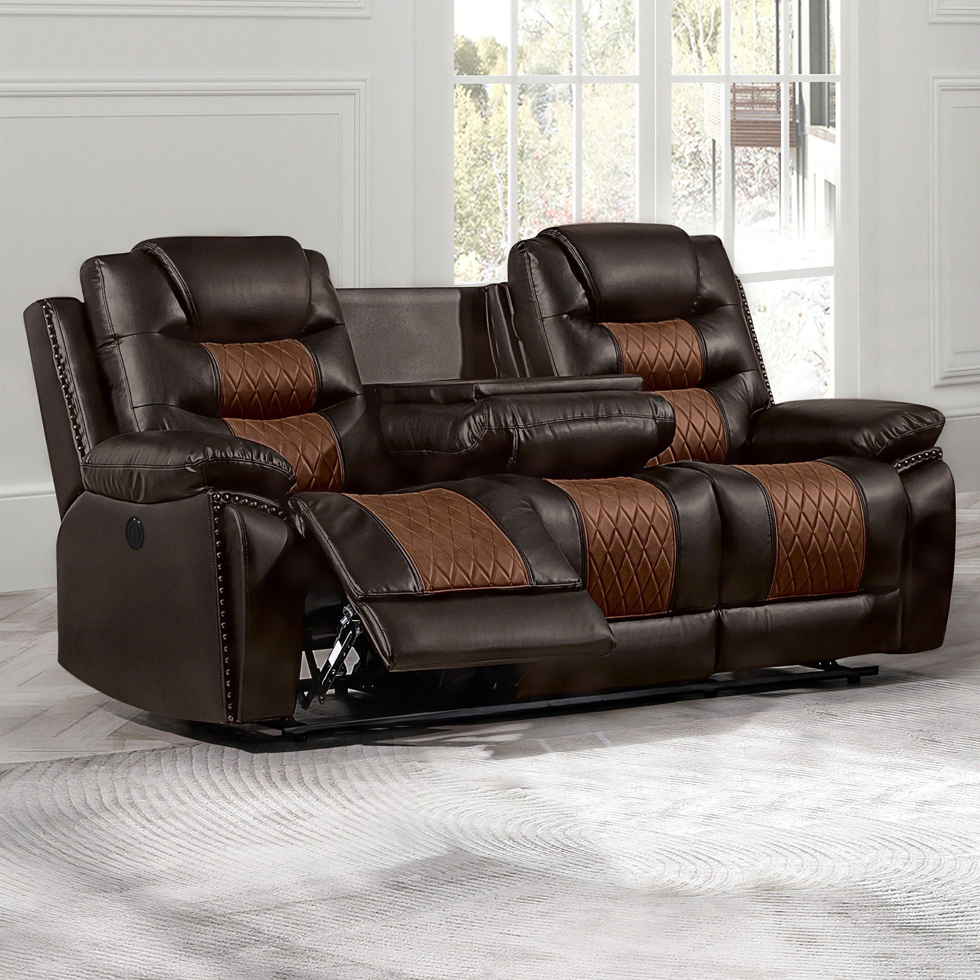 Nikko - Sofa With Dual Recliner