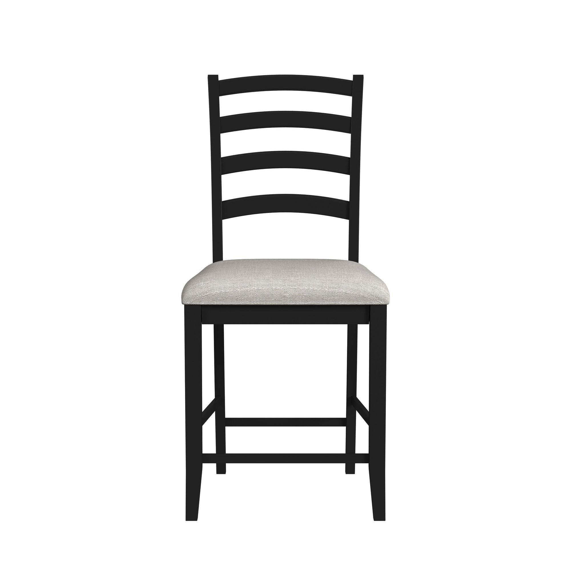 Tulane - 5 Piece Dining Set (Counter Table & 4 Counter Chairs) - Oak & Black