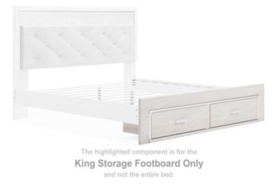 Altyra - King Storage Footboard - White