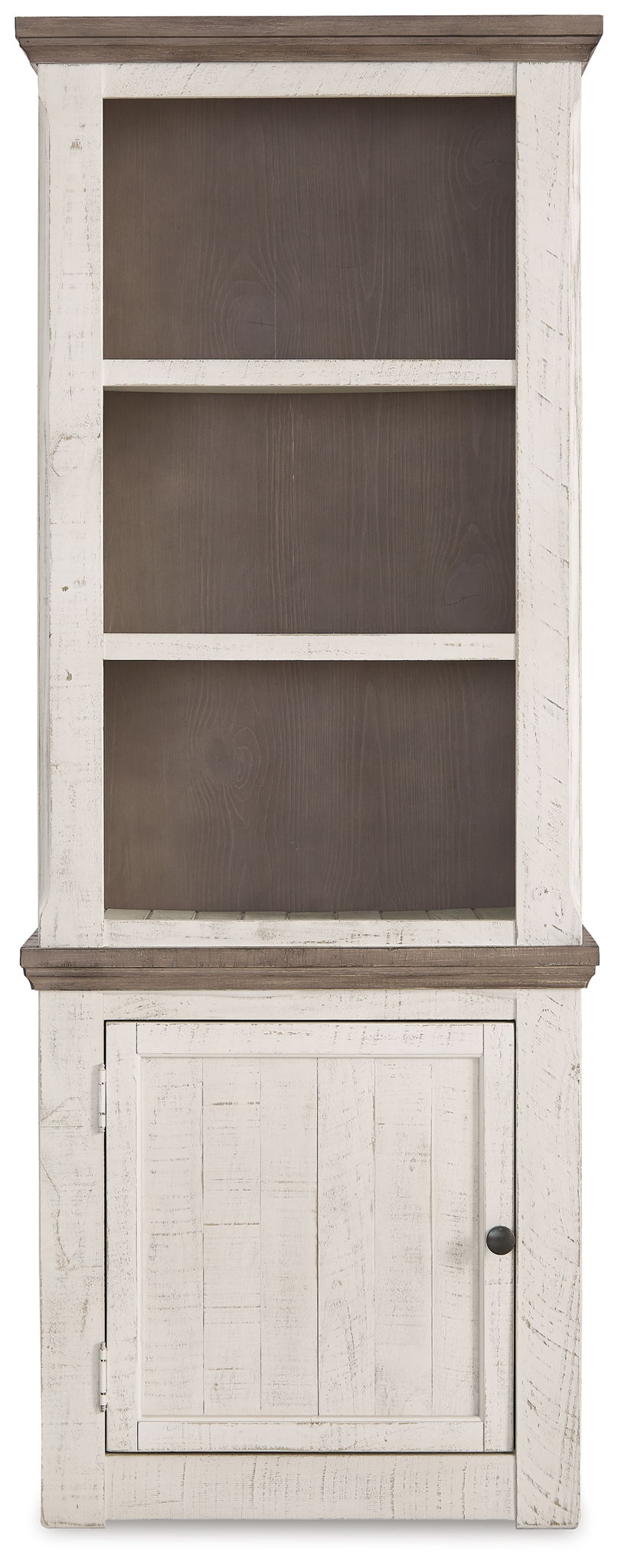 Havalance - Left Pier Cabinet - Brown / Beige