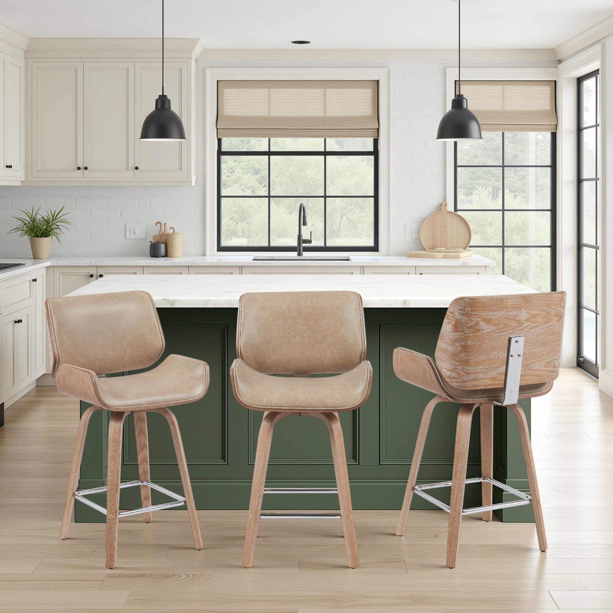 Tyler - 26" Counter Height Swivel Bar Stool