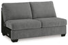 Birkdale Court - Armless Loveseat - Gray
