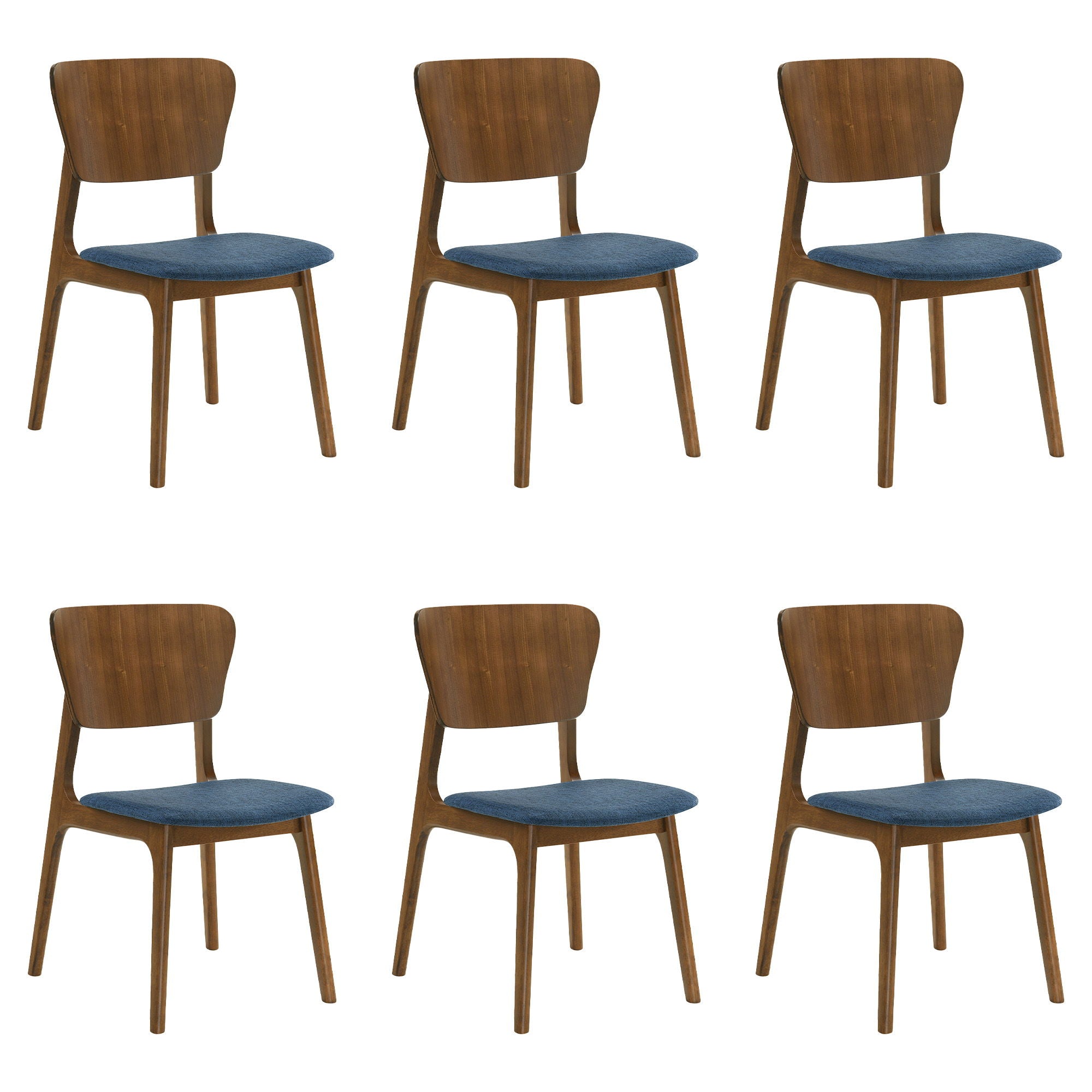 Kalia - Dining Chair With Walnut Frame