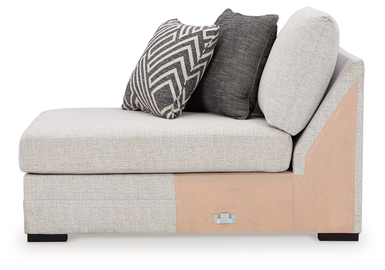 Koralynn - Laf Corner Chaise - Stone